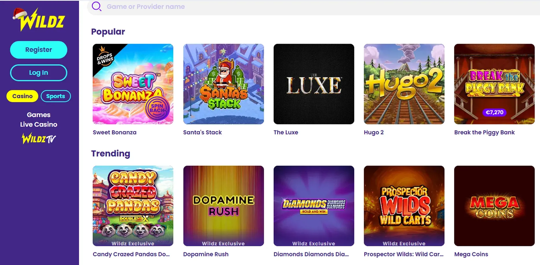 Wildz Casino